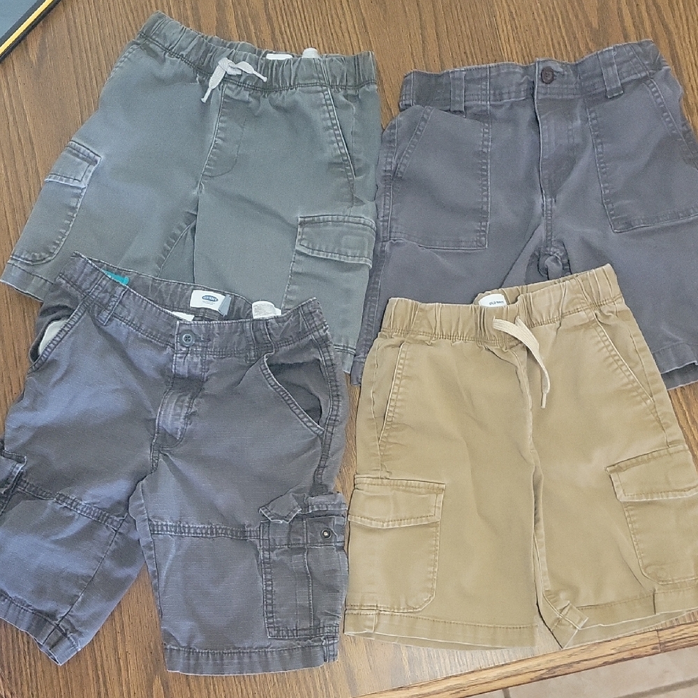 4 Pairs Of Shorts, Kids Size 10